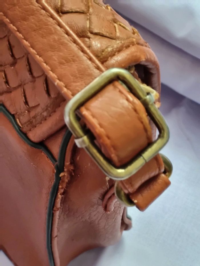 Sac besace marron - photo numéro 7