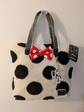 Tote bag Loungefly Minnie rocks the dots