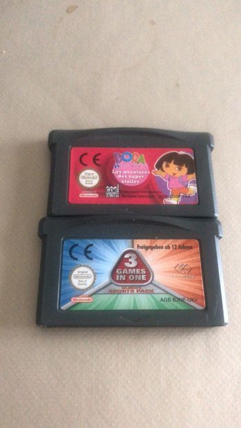 Lot 2 jeux gameboy advance