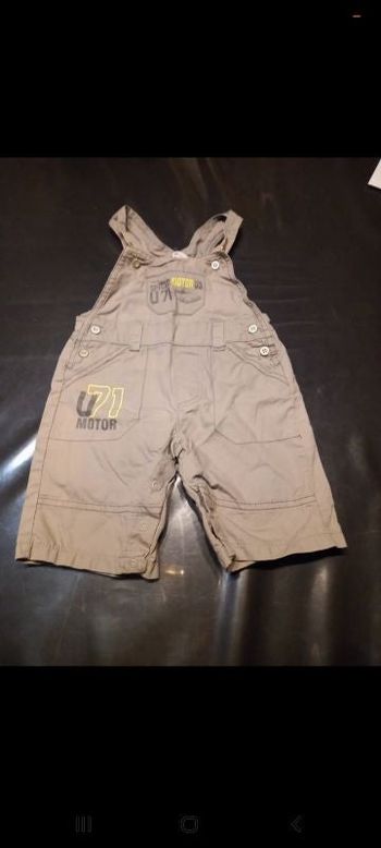 Salopette short