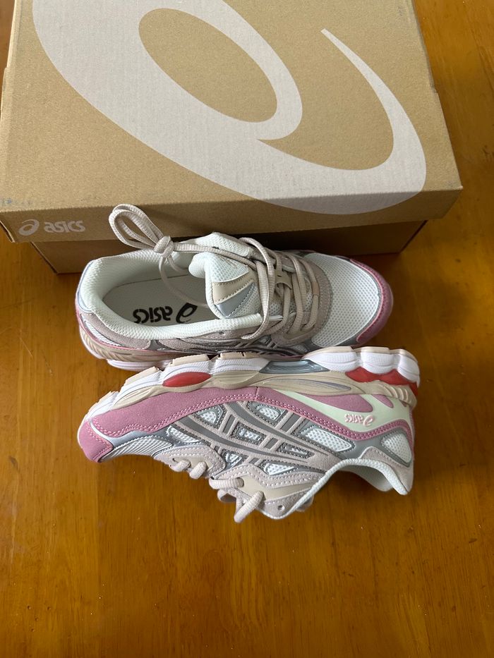 Baskets ASICS GEL-NYC roses 37 - photo numéro 5