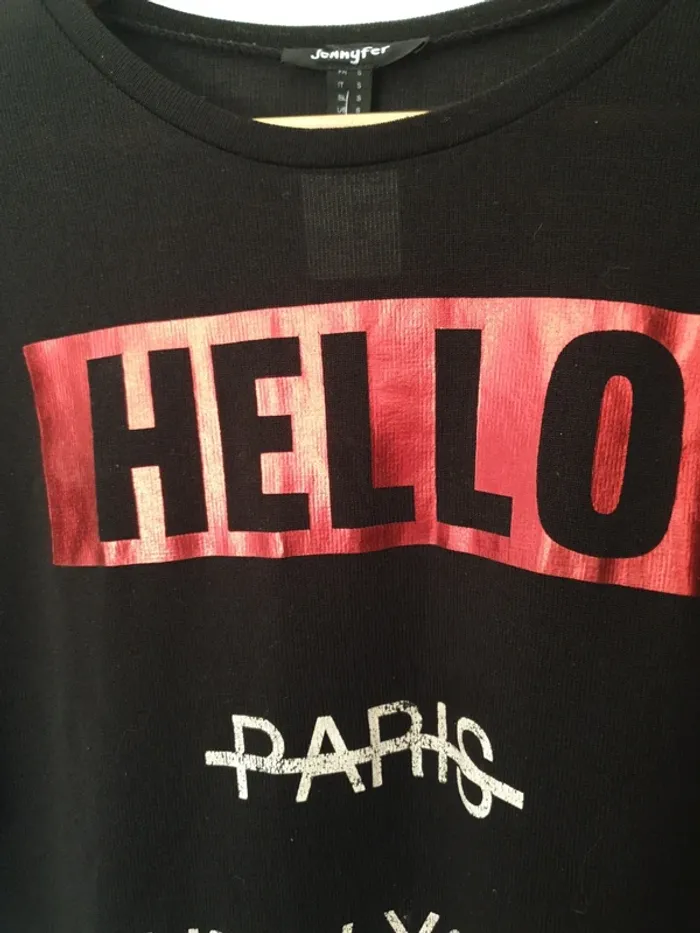 Pull maille fine HELLO A1195 - photo numéro 3