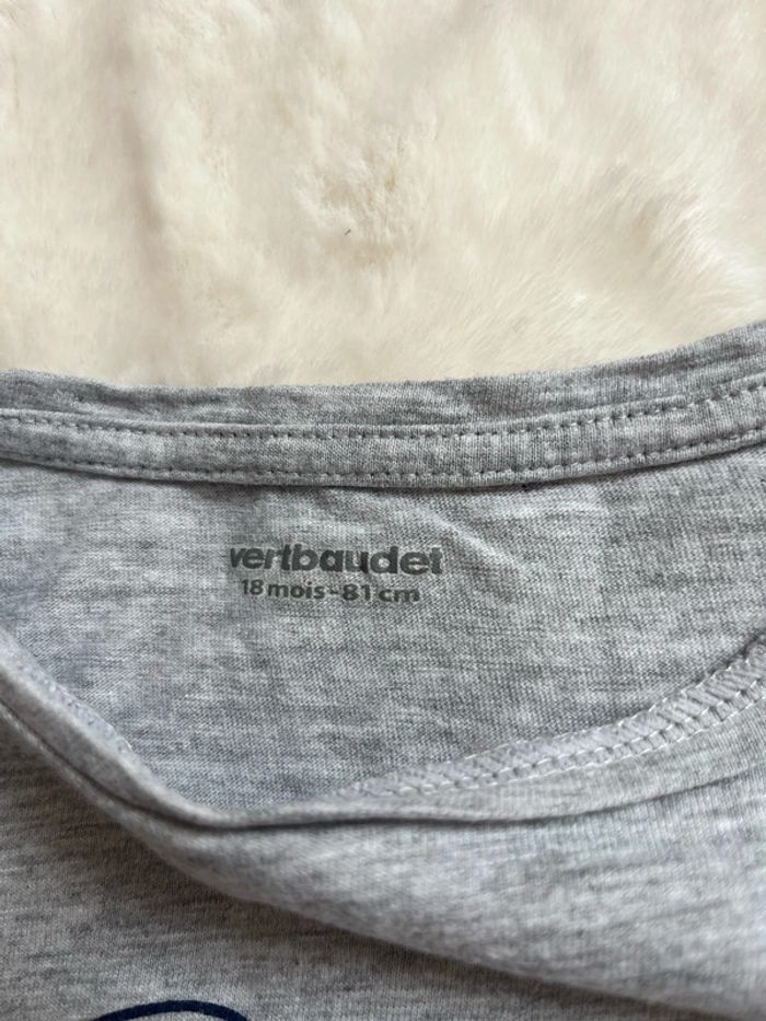 T-shirt manche courte souris 18 mois - photo numéro 3