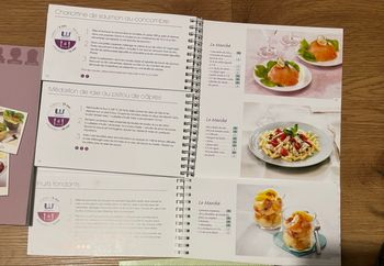 Livres de recettes minceur x5