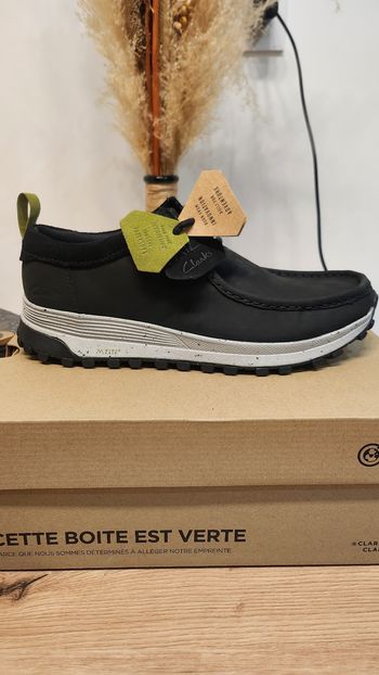 Chaussures Clarks ATL Trek Wally – Noir (Black Nubuck) Taille 42