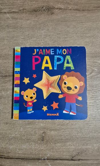 Livre J'aime mon papa 
