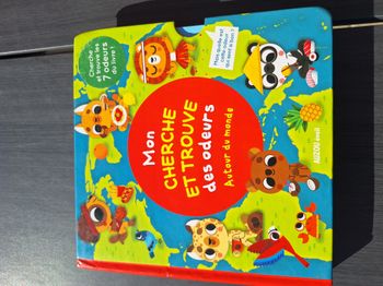 Livre mon cherche et trouve des odeurs (Auzou Eveil)
