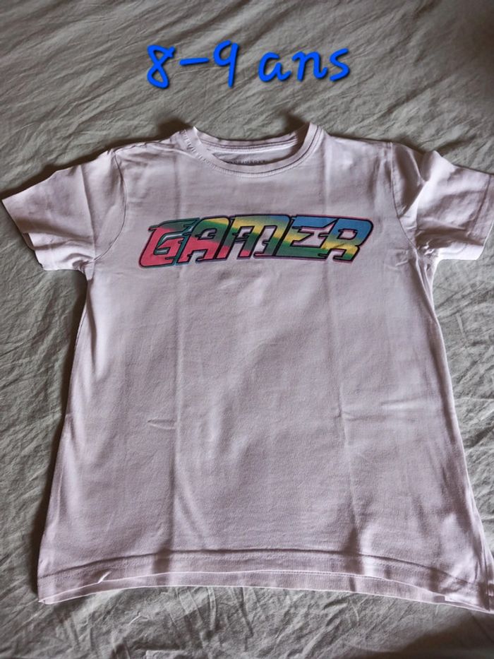 T-shirt garçon 8-9 ans
