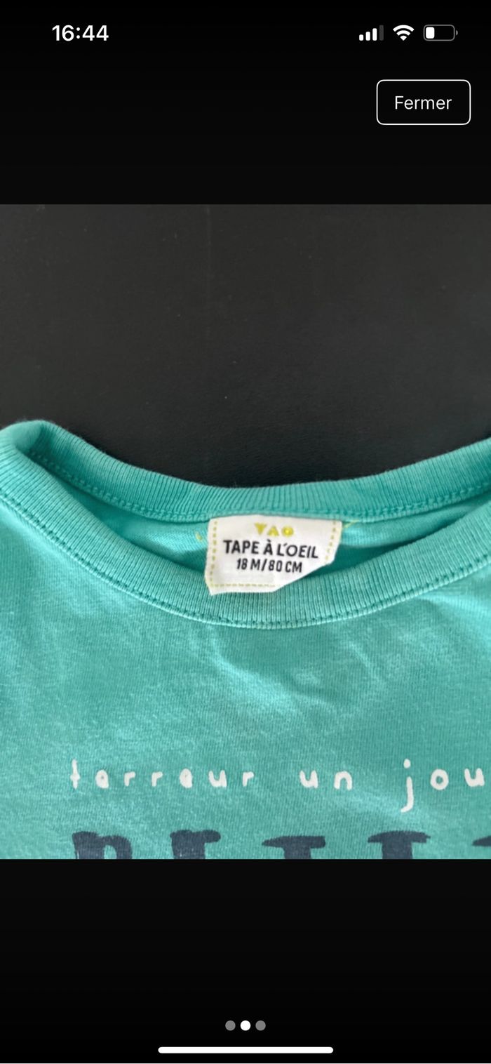 Teeshirt 18 mois Tao - photo numéro 3