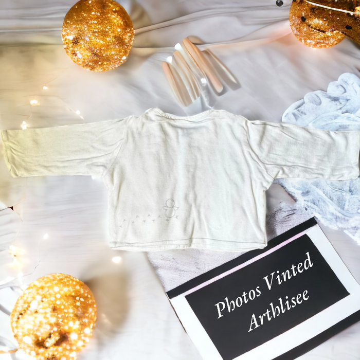 Ensemble 3P petit poussin Petit Bateau 1 mois TBE (22€) - photo numéro 8