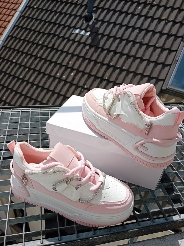 Basket femme woman sneakers 37  rose pink - photo numéro 2