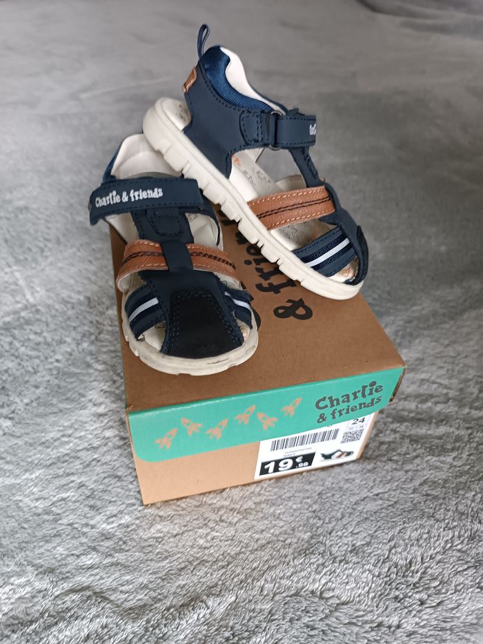 Sandales garçon Charlie & Friends - Pointure 24 - photo numéro 10