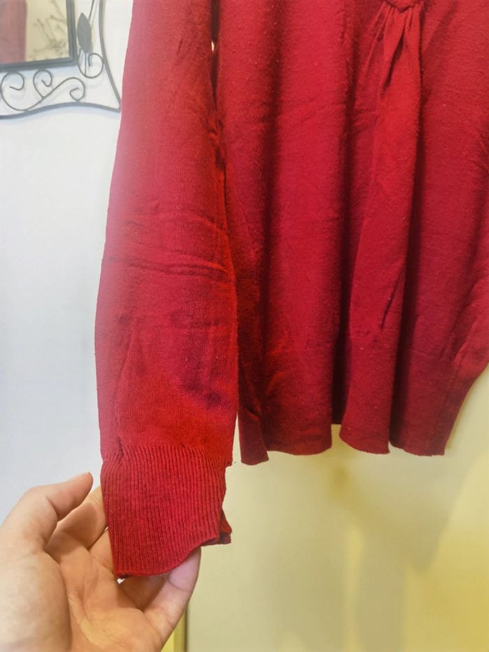 Pull rouge MIM - photo numéro 2