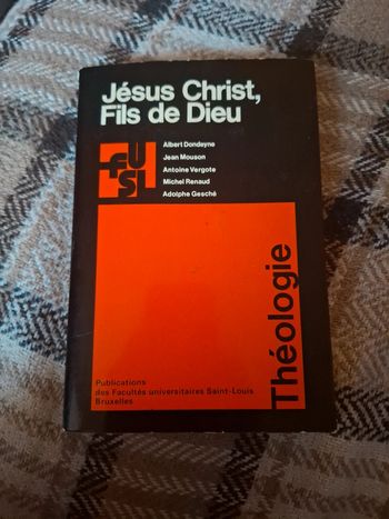 Jésus christ, fils de dieu