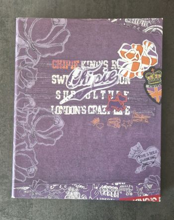 Classeur Chipie A4 + 60 pochettes transparentes - Excellent état