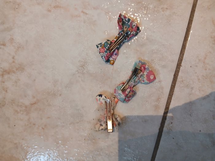 Pince cheveux créatrice liberty - photo numéro 2