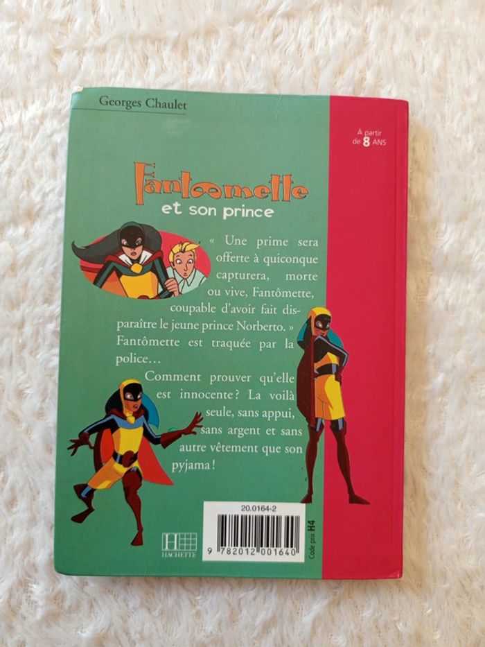 Livre de poche Fantômette et son prince Hachette - photo numéro 2