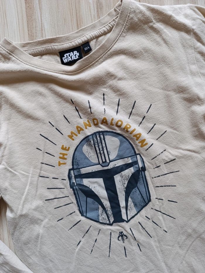 Tee shirt star wars mandalorian 10 and - photo numéro 2