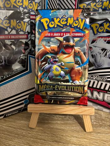 Booster Pokémon Méga-Évolution rescellé 