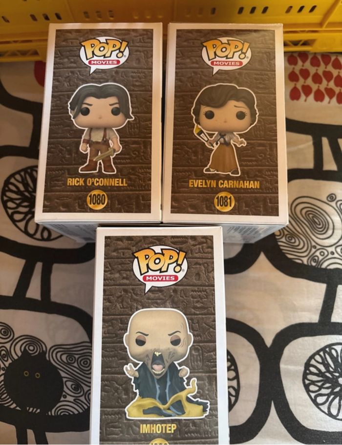 Lot Funko La Momie - photo numéro 5