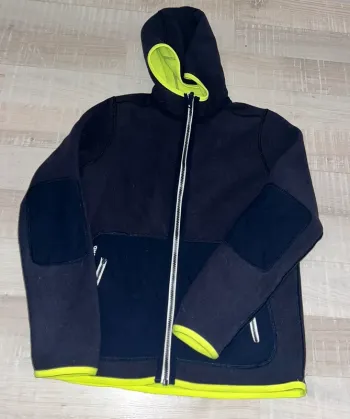 Veste réversible polaire garçon