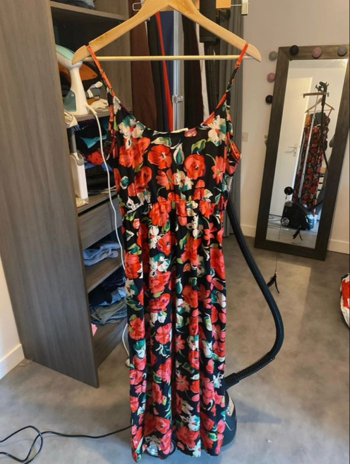 Robe longue à fleurs - photo numéro 2