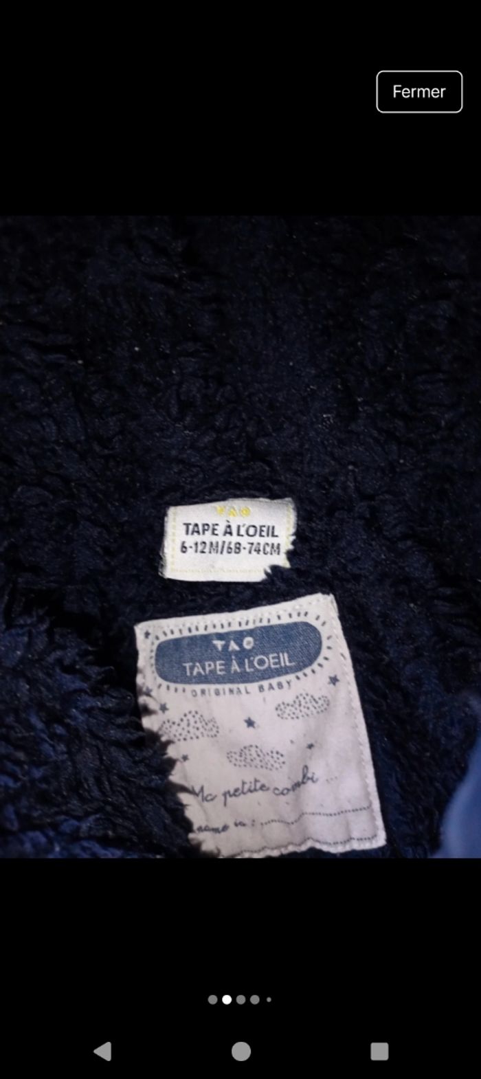 Combinaison 6-12mois - photo numéro 3