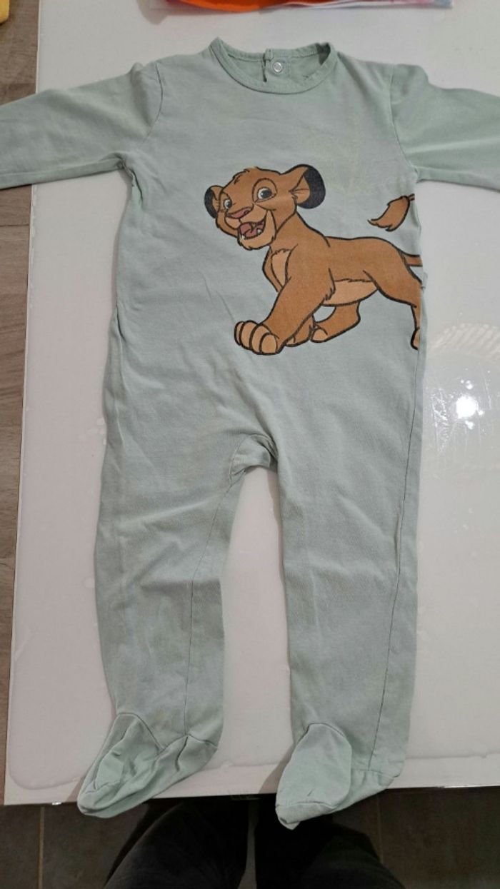 Pyjama dors bien simba en coton
