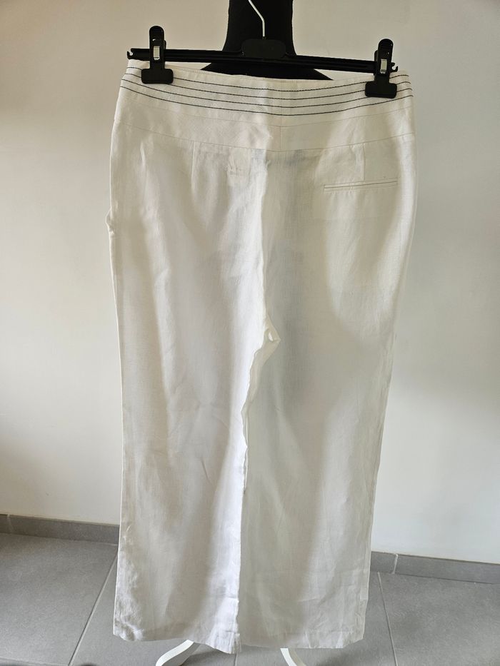 Pantalon lin - Caroll - Taille 40 - photo numéro 2