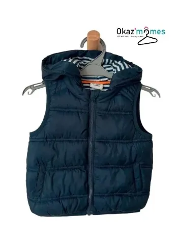 Doudoune sans manche avec capuche - Tape à l'oeil 6 mois (68cm)