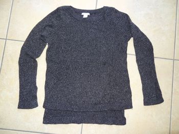 Pull brillant violet H&M