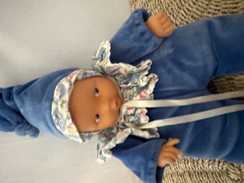 Doudou Poupée Bleu Babypouce 1997 Corolle