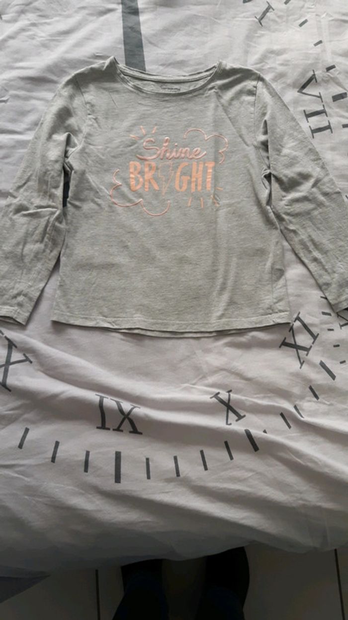T-shirt manches longues 8 ans Vertbaudet