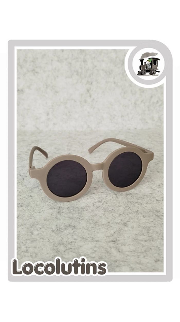 🚂 Lunettes de soleil marron glacé