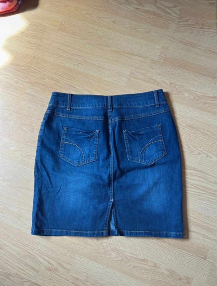 Jupe en jeans taille 40 in extenso - photo numéro 2