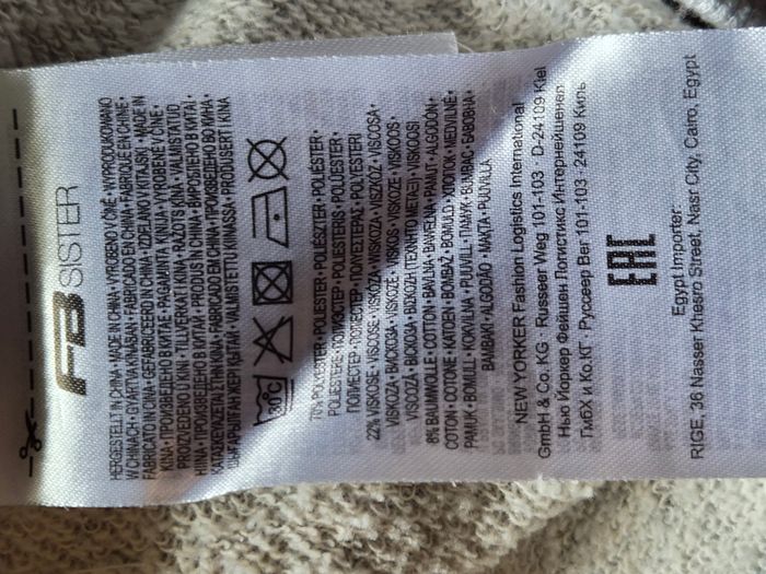 Sweat gris "Pimkie" Taille S en très bon état "O" - photo numéro 10