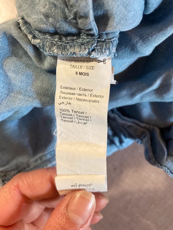 Pantalon sarouel en Tencel Kimadi - Taille 6 mois - photo numéro 5