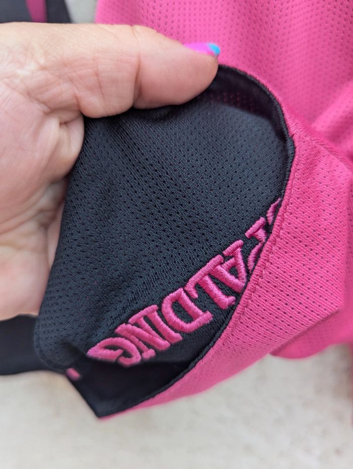 Ensemble de basket Spalding réversible noir rose taille 8-10 ans - photo numéro 7