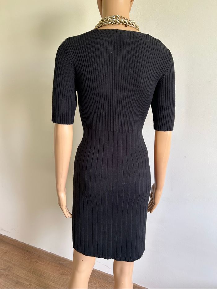 Robe pull noire à manches courtes Banana Republic taille M TBE - photo numéro 5