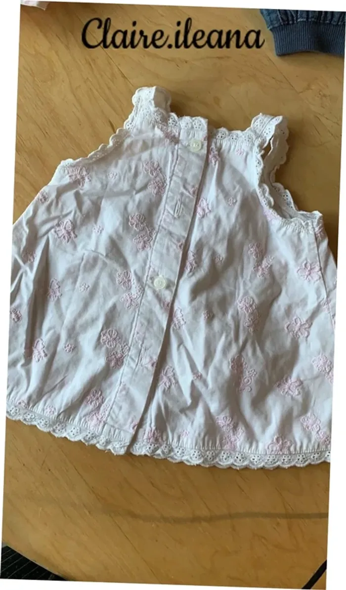 🛑robe blanche 3mois 🛑 - photo numéro 3