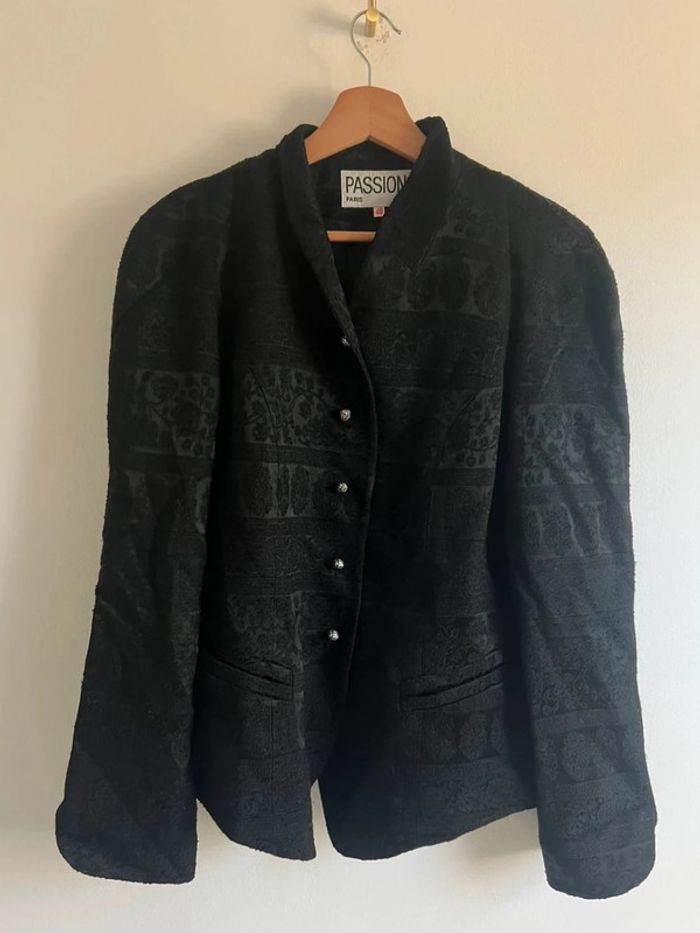 Veste blazer brodée