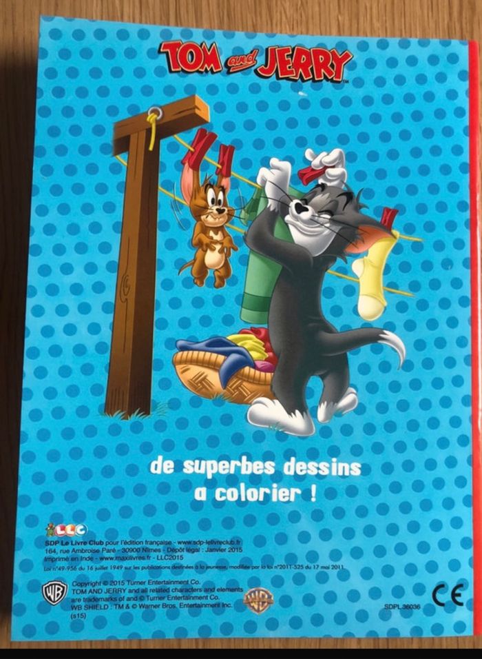Lot 2 livres Tom & Jerry - photo numéro 2