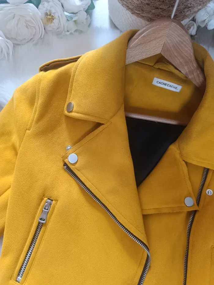 Jolie veste mi saison taille XS cache cache - photo numéro 2