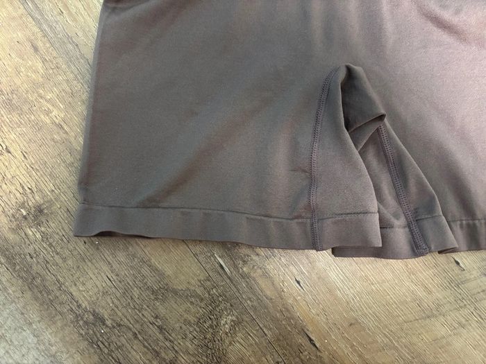 Short gaine microfibre  marron L - photo numéro 3