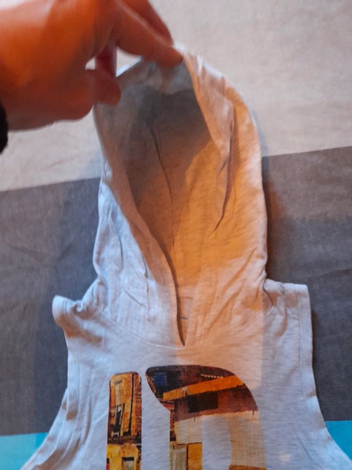 Débardeur capuche 6 ans - photo numéro 2