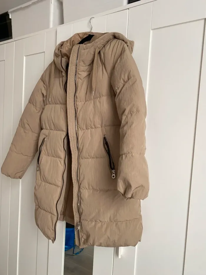 Doudoune beige - photo numéro 3