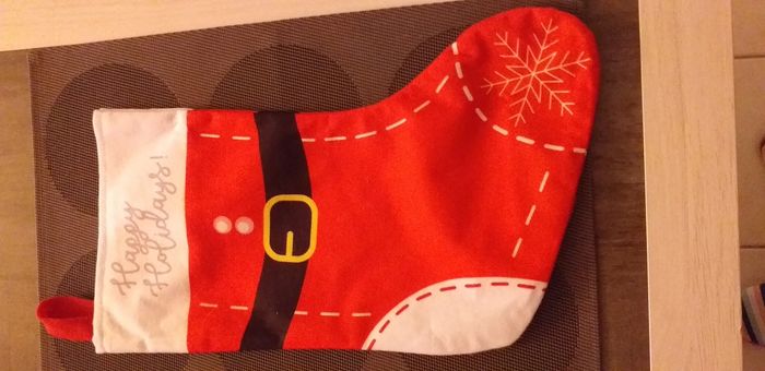 2 bottes de Noël en feutrine - photo numéro 2