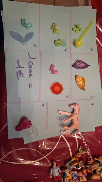 Lot pièces playmobil fée