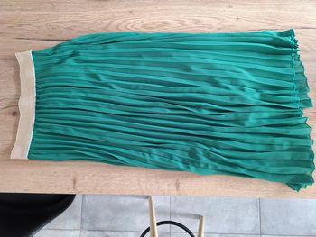 Jupe vert sapin doré idéal noel neuve taille s