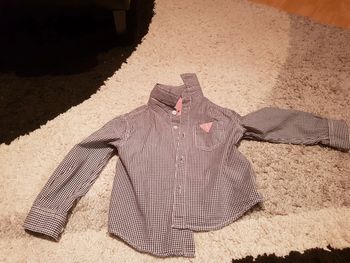 Chemise manches longues